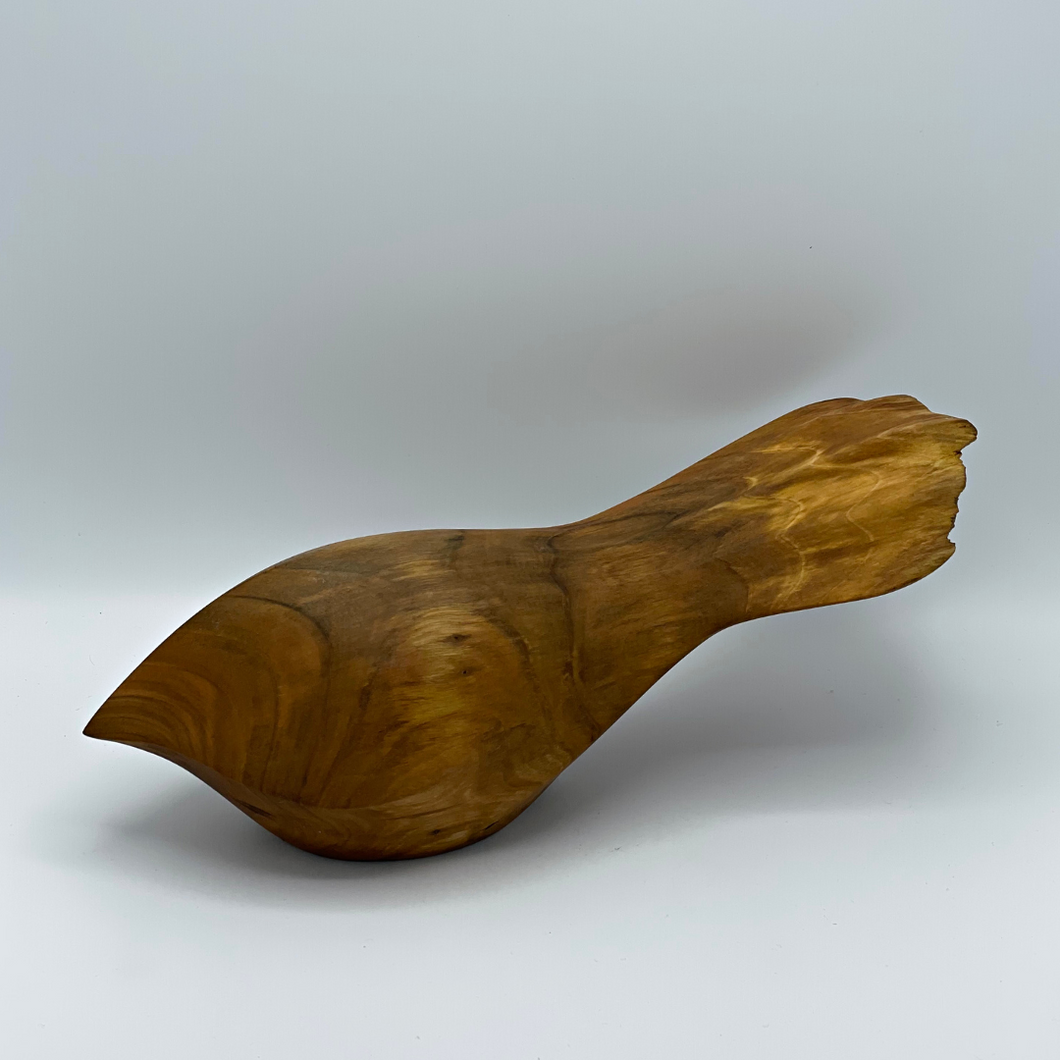 Wooden Bird Sculpture