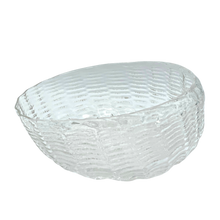 Load image into Gallery viewer, Large &quot;Braided&quot; Glass Bowl
