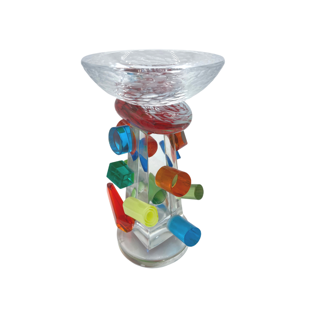 Crystal Glass Candleholder