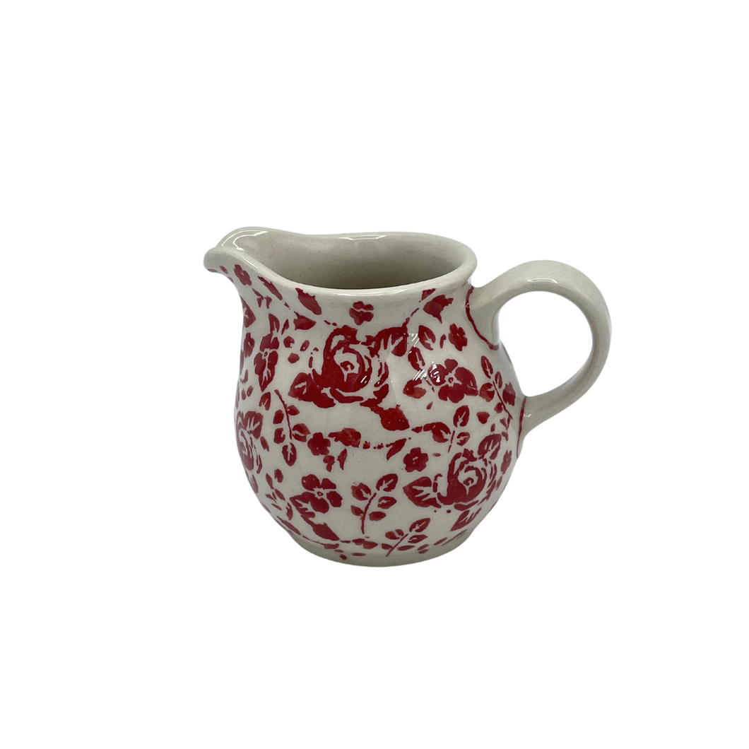 Ceramic Small Creamer with Roses