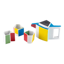 Load image into Gallery viewer, Porcelain Coffee/Tea Set - Qubus II by Modus Design - Geometria Series
