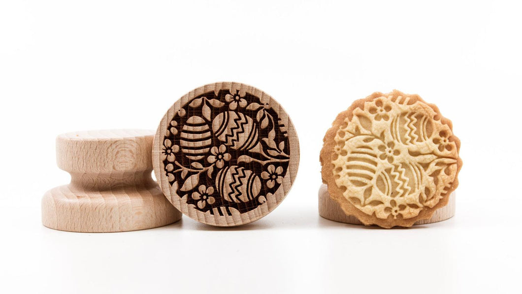 Polish Engraved Wooden Stamp for Homemade Cookies - by WoodenCorner