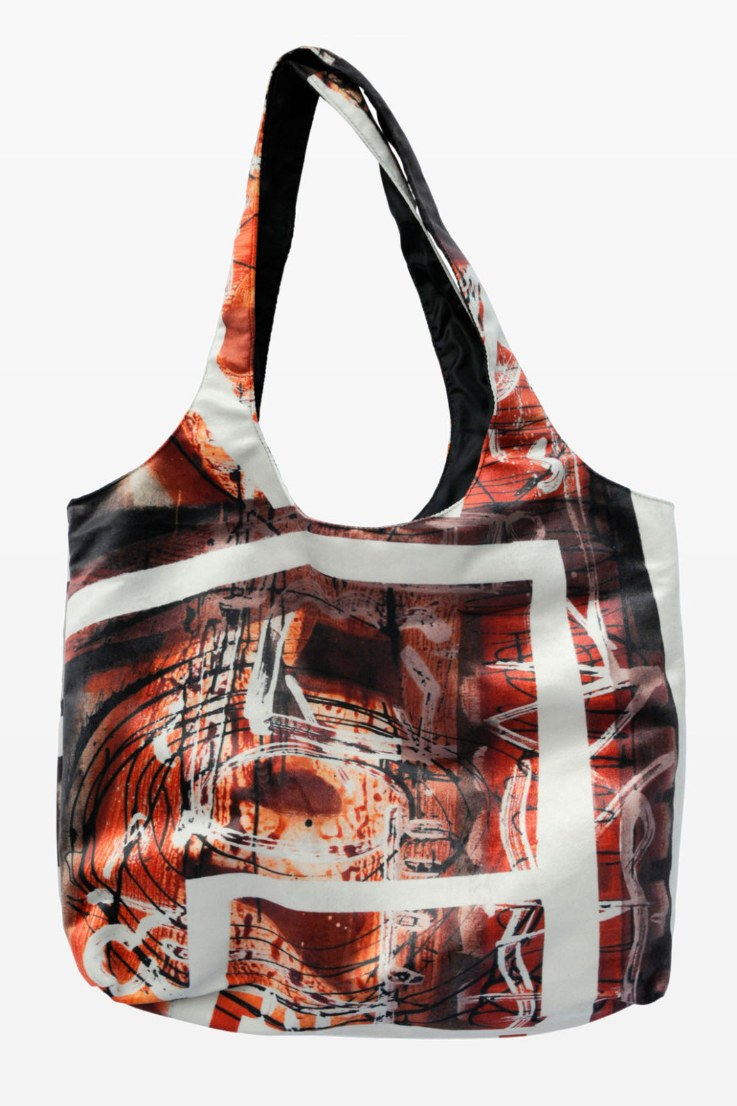 Printed Fabric Bag - Multicolours