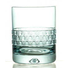 Load image into Gallery viewer, 6 Crystal Whiskey Glasses (Blue) - Coloré Collection
