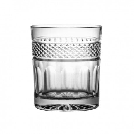 6 Crystal Whiskey Glasses